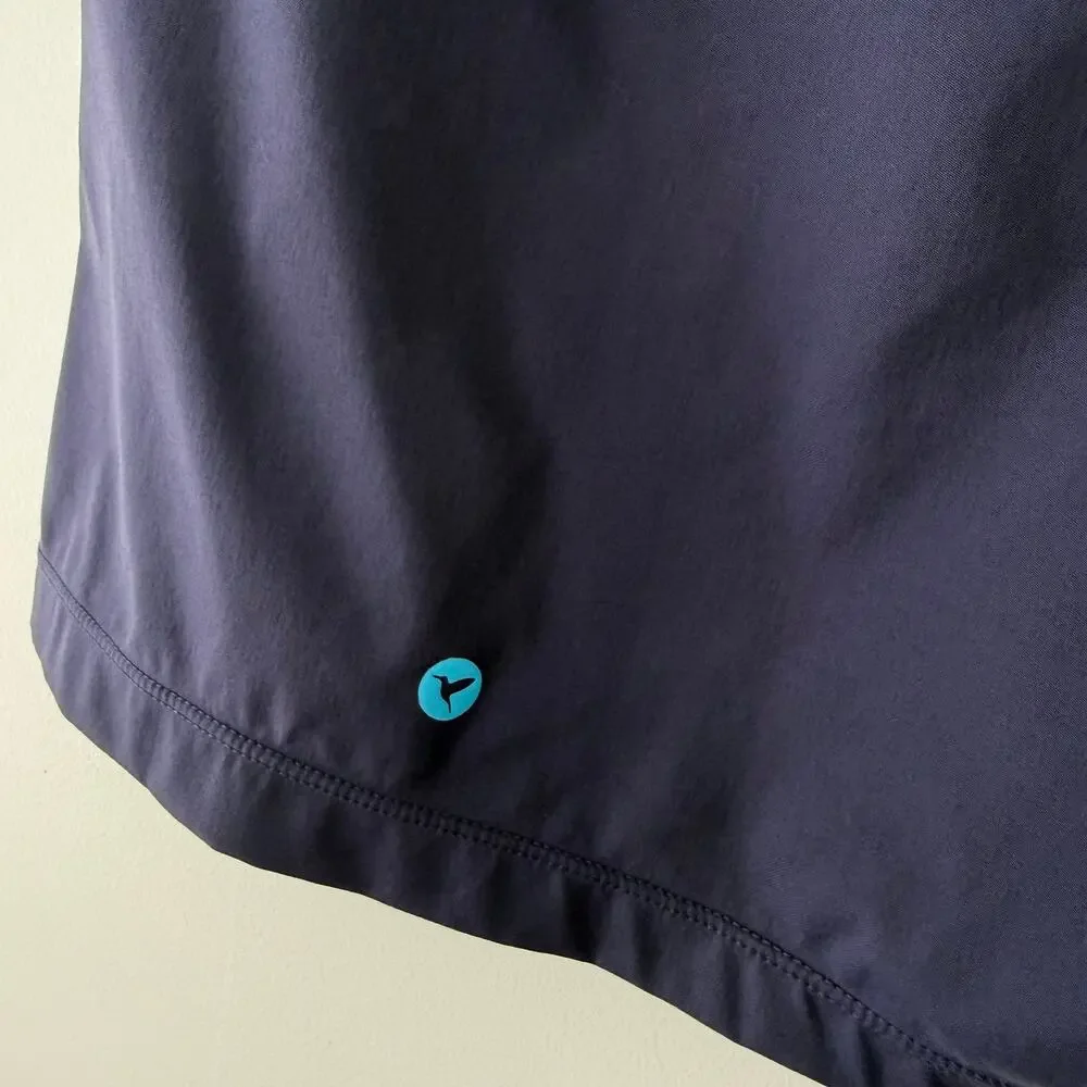 Birddogs Boomstick Shorts Mens L Navy Teal Lined Classic Gym 7 Inseam